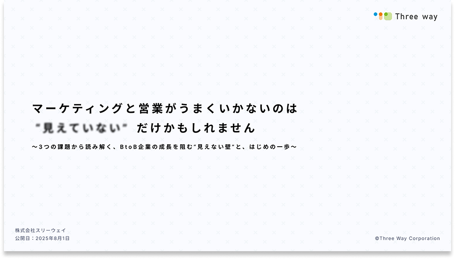 貴社のマーケティングタイプを診断してみませんか？