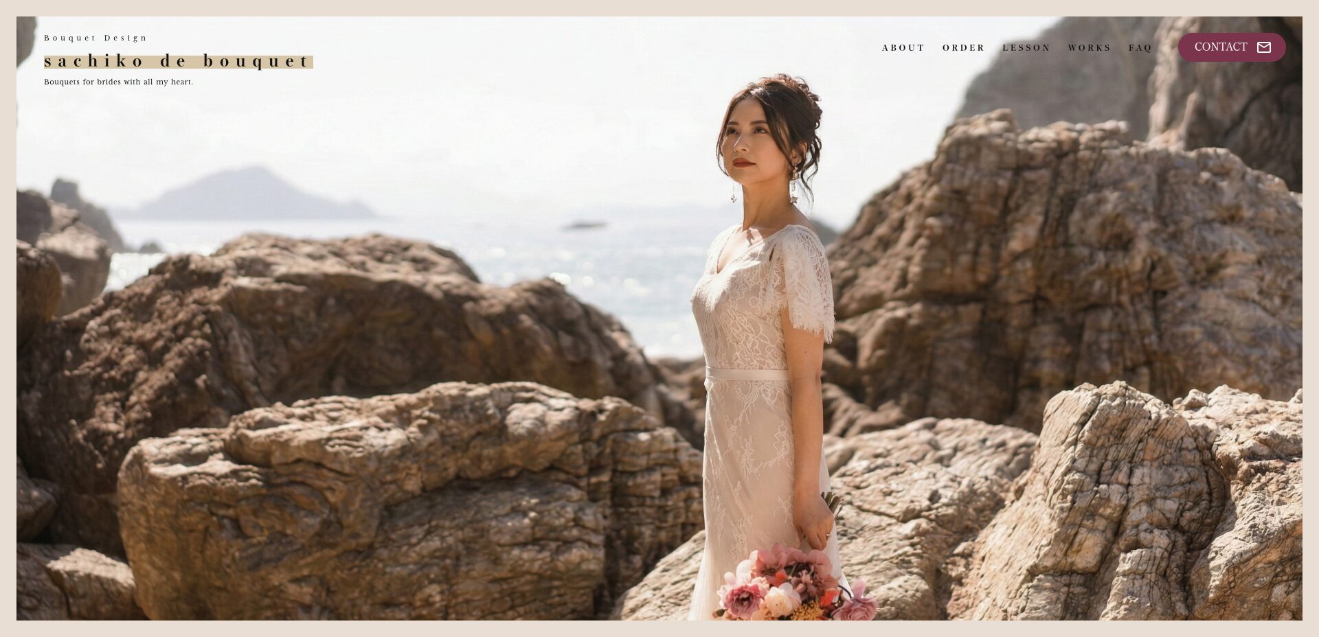 実績・事例｜sachiko de bouquetさま - WEBイメージ1