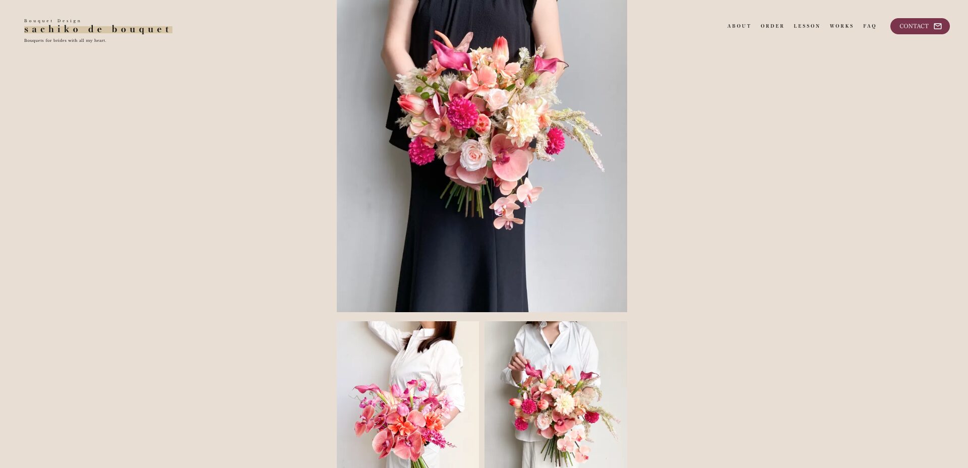 実績・事例｜sachiko de bouquetさま - WEBイメージ4